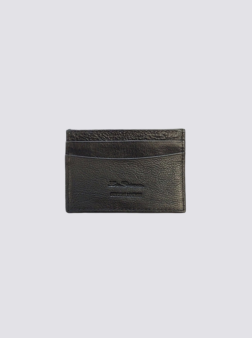 Portefeuilles Ben Sherman Koki Leather Card Holder Noir | DFT-05947001